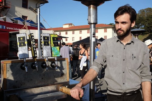 Magnolia beer cart