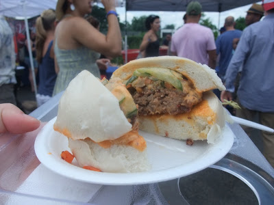 Johnny Hernandez Asian style burger