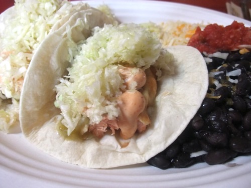 salmon tacos