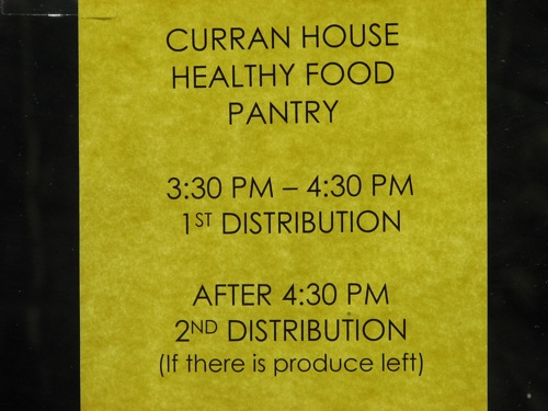 Food Bank pantry