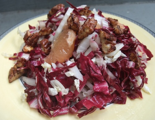 Grapefruit Radicchio Salad