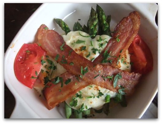 Asparagus Hot Brown