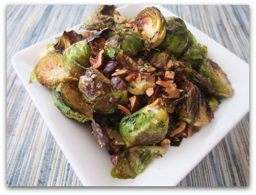 Brussels Sprouts with Brown Butter & Hazelnuts 