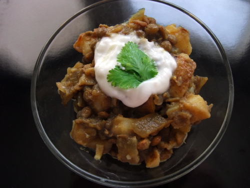 Lentil & Potato Curry