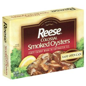 canned smoked oysters