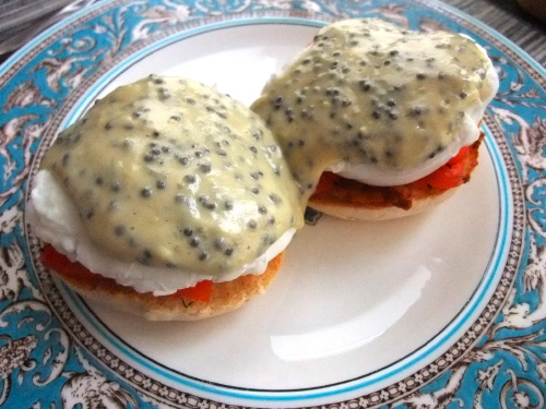 Caviar Gravlax Benedict