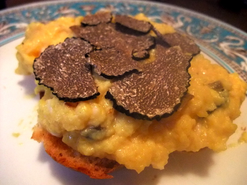 Truffled Scrambled Eggs