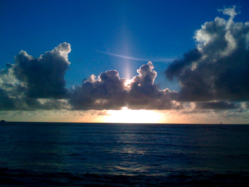 Sunset on the Beach