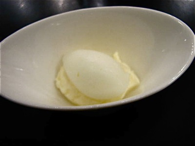 Lemon Sorbet & White Chocolate Mousse