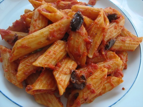 pasta puttanesca