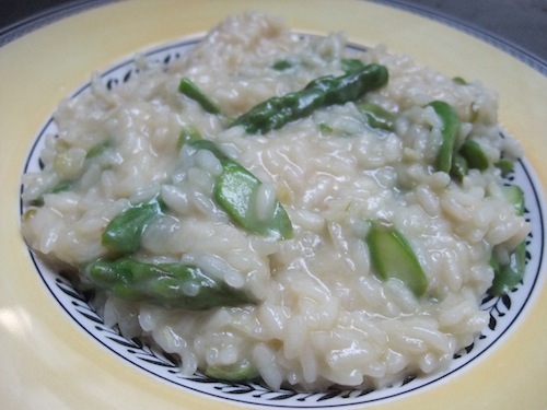 asparagus risotto